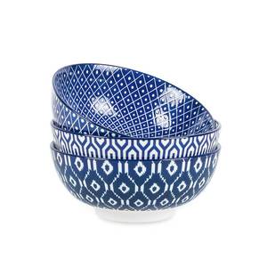 lot 11360 image: Selamica Ceramic Salad Bowls Set, 53 OZ, 8 Inch, Set of 3