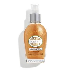lot 12105 image: LOCCITANE Almond Shimmering Body Oil 3.3 Fl Oz