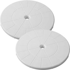 lot 12130 image: AR-PRO Swimming Pool Skimmer Cover 9 (2-Pack)