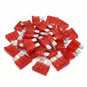 lot 12141 image: Fuselechada 10A Standard Blade Fuses (80-Piece Pack)