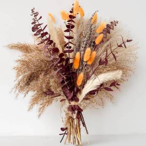 lot 12154 image: YOJOYI Dried Flower Bouquet with Pampas Grass