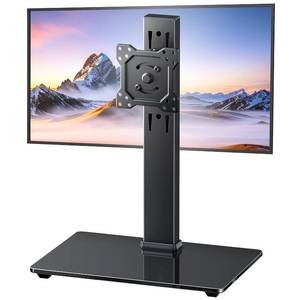 lot 19517 image: H&C Single Monitor Stand, 13-32 inch, VESA 75x75100x100