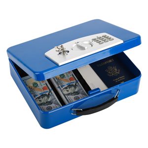 lot 11383 image: KYODOLED Digital Keypad Lock Security Box 11.8 x 9.4 (Missing Key)