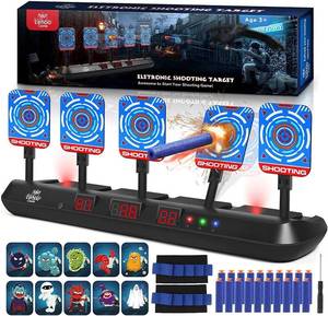 lot 11388 image: Lehoo Castle Electronic Shooting Target for Nerf Guns