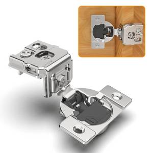 lot 11408 image: Chibery 30-Pack 1-14 4D Soft Close Cabinet Hinges