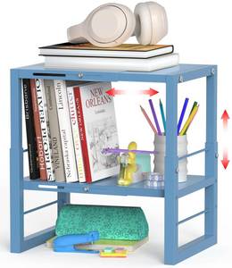 lot 11421 image: LIDTOP Adjustable Metal Locker Shelf