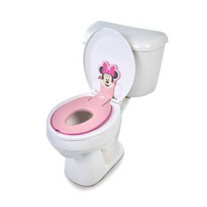 lot 12071 image: Bright Starts Disney Minnie Mouse Flip & Sit Potty Training Seat
