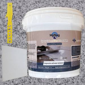 lot 12082 image: Myting Epoxy Floor Paint 1kg Light Gray