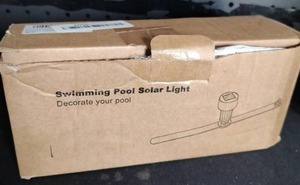 lot 12091 image: Swimming Pool Solar Light Set