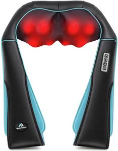 lot 19568 image: MagicMakers Shiatsu Neck Massager with Heat