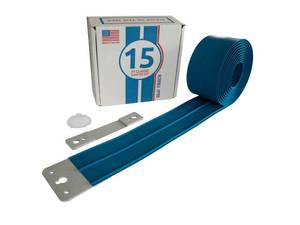 lot 19572 image: Blu Track Classic 15-Foot 2-Lane Race Track Set