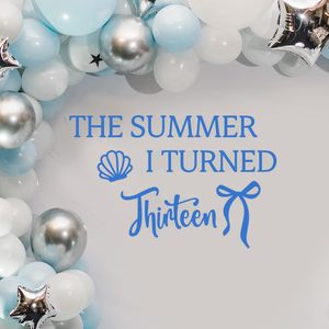 lot 20009 image: The Summer I Turned Thirteen Vinyl Decal 11.8 x 25.59
