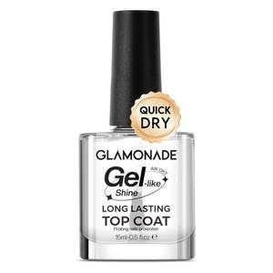 lot 20015 image: Glamonade Top Coat Nail Polish Clear Quick Dry