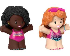lot 20456 image: Fisher-Price Little People Barbie Swimming Figure Set