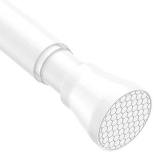 lot 20473 image: AIZESI Tension Curtain Rod 28-48 Inch Adjustable