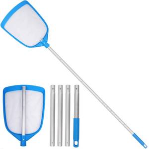 lot 20482 image: TidyMister Pool Skimmer Net with 6 ft Aluminum Pole
