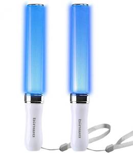 lot 20490 image: BINWO LED Glow Sticks 2-Pack 15 Multicolor