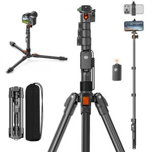 lot 1200 image: XXZU 75 Camera Tripod,Aluminum Tripod for Camera PhoneMonopod with Remote
