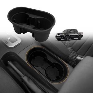 lot 1208 image: Muslogy Cup Holder Insert for 2005-2021 Nissan Frontier Accessories