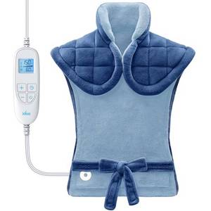 lot 1242 image: iDOO Weighted Heating Pad for Neck, Shoulders & Back