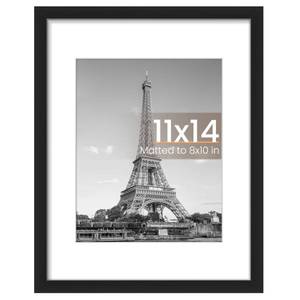 lot 2107 image: upsimples 11x14 Picture Frame, Wall Decor Photo Frames, Black 1 Pack