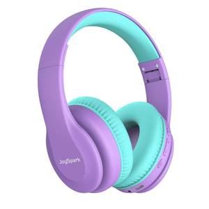 lot 2117 image: JoySpark Kids Bluetooth Headphones, Lightweight Wireless Headphones for Kids, 8594dB Volume Limited, 60 Hours Playtime, Bluetooth 5.3, Over-Ear Toddler Headsets with Built-in Mic-Purple