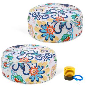 lot 3473 image: UPWELL Waterproof Inflatable Outdoor Ottoman Pouf,Portable Patio Footrest, Durable & Stylish, Perfect for Garden, Pool, Camping & Home Use - D20 xH9��ZenBase2��