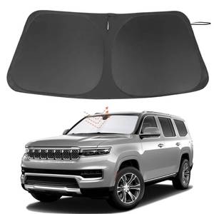 lot 4019 image: Windshield Sun Shade for 2022-2026 Jeep Wagoneer Accessories