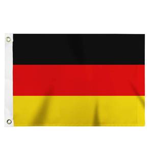 lot 4495 image: Flagolden Germany Flag 12x18 inches for Boat, Vivid Color Small German Flags with 2 Brass Grommets Nautical Outdoor