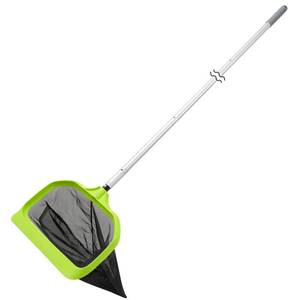lot 4501 image: Sepetrel Pool Skimmer Net with 10.5 FT Thick Aluminum Detachable Poles