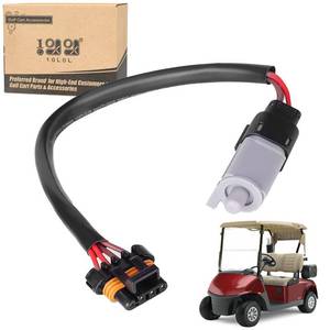 lot 4503 image: 10L0L Accelerator & Brake Pedal Switch for EZGO RXV Electric & Gas Golf Cart, with Jumper Harness, OEM# 607605 610668 606711 612889 615747