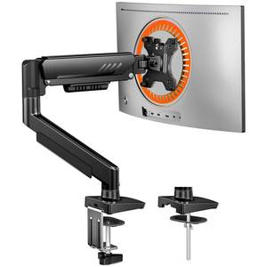 lot 5928 image: ErGear Single Monitor Arm, Fully Adjustable Monitor Mount for 13��34 Inch Screens, Fast Install Computer Monitor Stand with Tool-Free VESA Mount, Cable Management, Holds 19.8 lbs, Max VESA 100x100mm