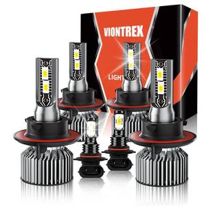 lot 6310 image: High Low Beam Fog Light Bulbs Set Fit for Ford F250 F350 F450 Super Duty 2005 2006 2007 2008 2009-2018 2019 2020 2021 2022 Driving Light Bulb,6500K White Car Lamp Bulb Kit,Plug and Play,IP68 6-Pack