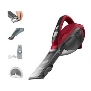 lot 7732 image: BLACKDECKER dustbuster AdvancedClean Cordless Handheld Vacuum, Home and Car Vacuum (HLVA320J26)