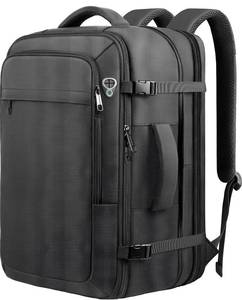 lot 7738 image: Sirmaeed Carry on Backpack, Travel Friendly, Fits with 17.3 Laptop, Black