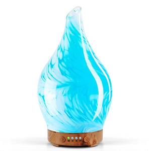 lot 7745 image: Porseme Essential Oil Diffuser 150ml Handmade Glass Diffuser 6H Runtime