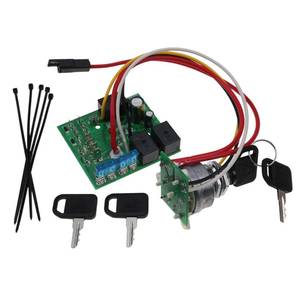 lot 8205 image: DVPARTS Ignition Module Key Switch AM132500 for JD LX255 LX266 LX277 LX279