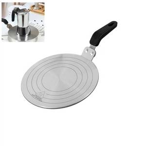 lot 8274 image: Gocoffun Heat Diffuser Plate,20cm Stainless Steel Gas Stove Diffuser Plate, Cooktop Heat Diffuser Cooking Induction Adapter for Moka Pot, Coffee Cookware (7.9 inch)