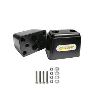 lot 8286 image: GANSNAY Dock Bumper Rubber Block for Loading Docks, Trailers & Boat Docks, Loading Dock Bumper and Bumper Guard for Warehouses, Delivery Bays & Garages, Shock Absorbing Buffer Block, 2 Pack, 4.65L