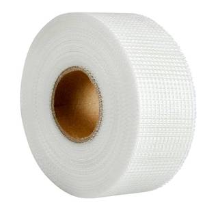 lot 8290 image: QILIMA Self-Adhesive Fiberglass Drywall Joint Mesh Tape, Fiber Mesh Crack Patch Wall Repair Fabric,2 Inch by 148 Feet White