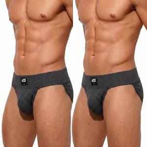 lot 8310 image: KNK Mens Athletic Supporter Jockstrap with Cup Pocket Organic Cotton (US, Alpha, X-Large, Regular, Regular, Black - Pack of 2)