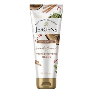 lot 8344 image: Jergens Sandalwood Hand & Body Lotion For Dry Skin, 7 fl oz