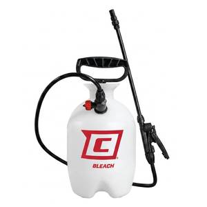 lot 11480 image: Chapin 1-Gallon Bleach Pump Sprayer, Resistant Seals for Cleaning