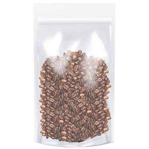 lot 12237 image: Clear Zipper Stand Up Pouch Bag,100Pcs 5.9x8.6 Heat Sealable Zip Lock Snack Food Tea Drinking Packing Pouches (5.9W x 8.6L, 100)