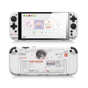 lot 12253 image: GeekShare Hard Case Compatible with Nintendo Switch 2 (2025), Anti-Scratch Dockable Protective Cover for Switch 2 with Detachable Joysticks, The Moon (Moonlight White)