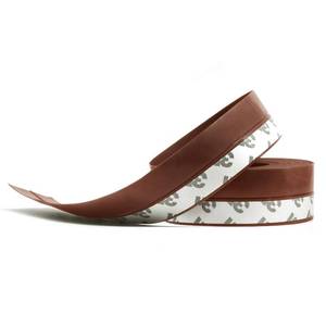 lot 12282 image: TAROSE Weather Stripping, Silicone Door Seal Strip Door, Window, 16 Feet Long, Reddish Brown (Width 25mm)