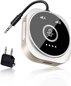 lot 12319 image: GEYILO Airplane Bluetooth 5.4 Transmitter Receiver