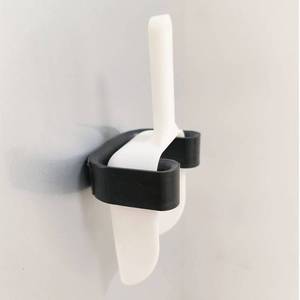 lot 12348 image: PIAOLGYI Ice Scoop Holder for Frigidaire Countertop Ice Maker - Scooper Accessory Compatible With EFIC117-SS 26 Pound Maker - Black (Scoop NOT Included)