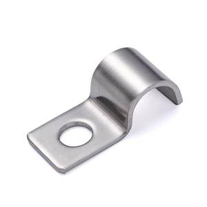 lot 12365 image: FamlTol One-Hole Mini Unilateral Pipe Clamps, Conduit Fitting Clips Saddle Clamps For Wire Tidy & Small Pipe  OD 14  30 Pcs