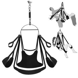lot 19640 image: Adult Sex Swings,360 Degree Spinning Sex Chair Set Sex Swing
